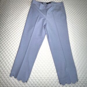 Talbots Chatham Crop in Chambray, Size M 12